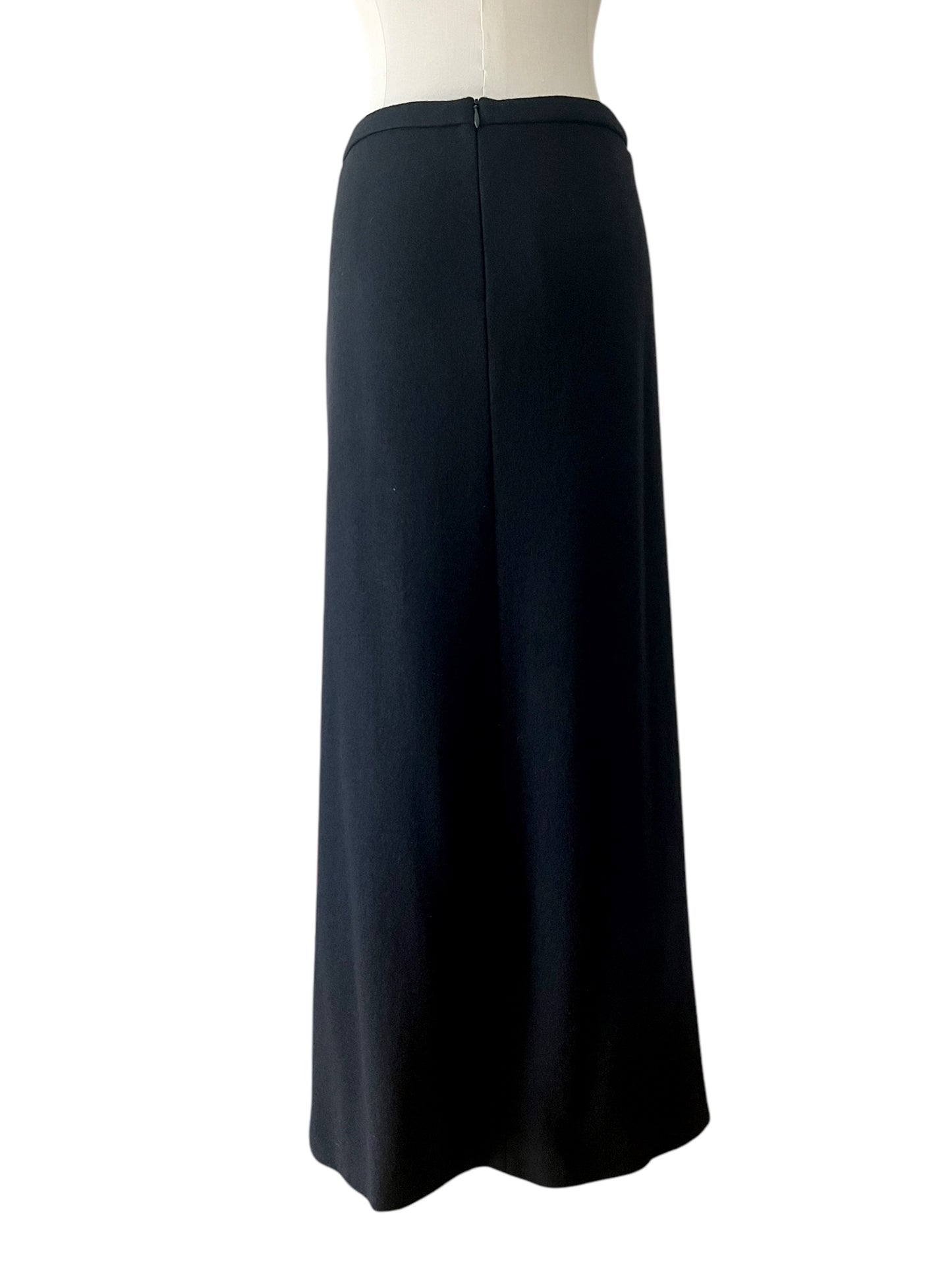 Prada wool long skirt