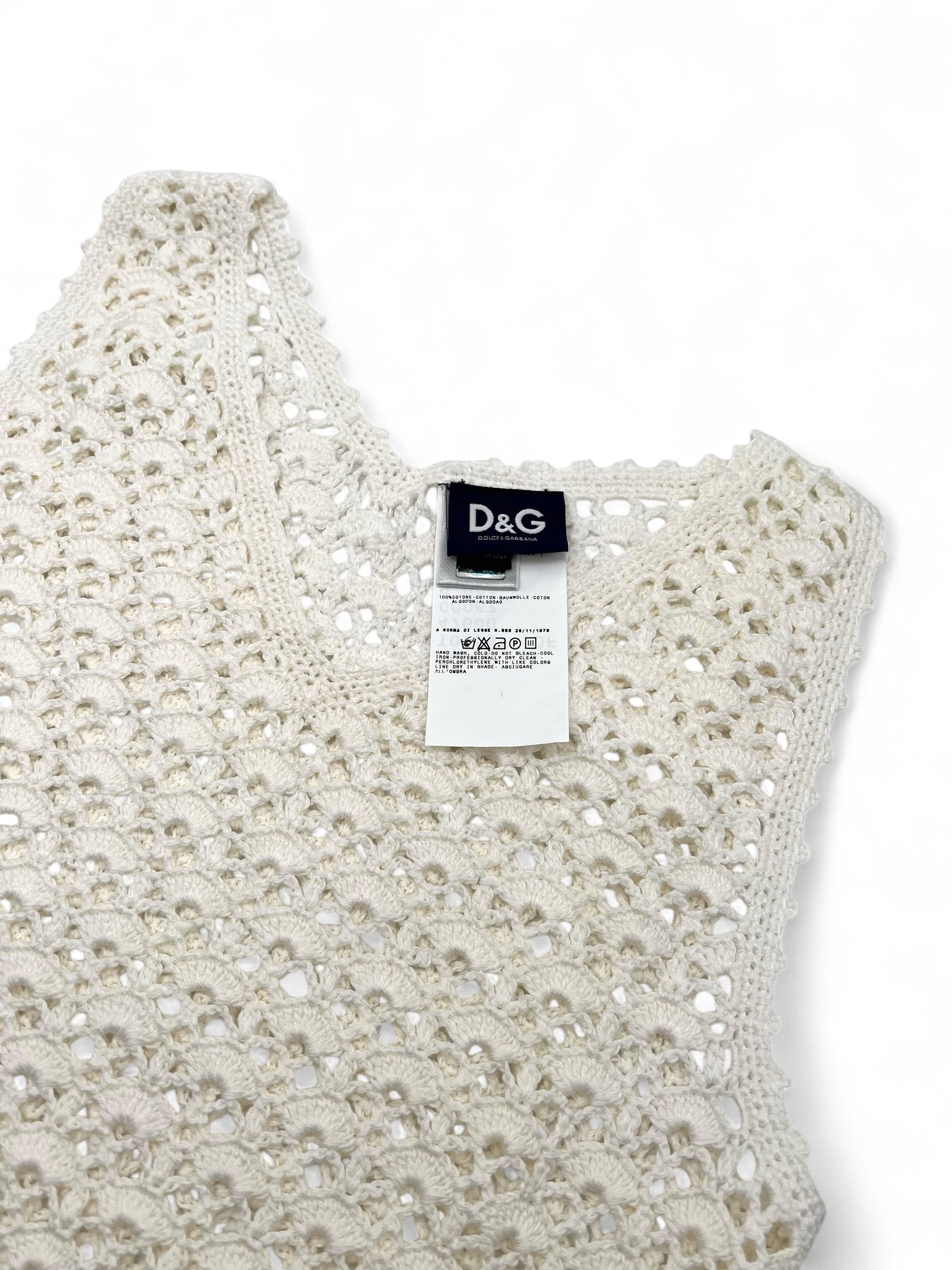Dolce & Gabbana crochet set
