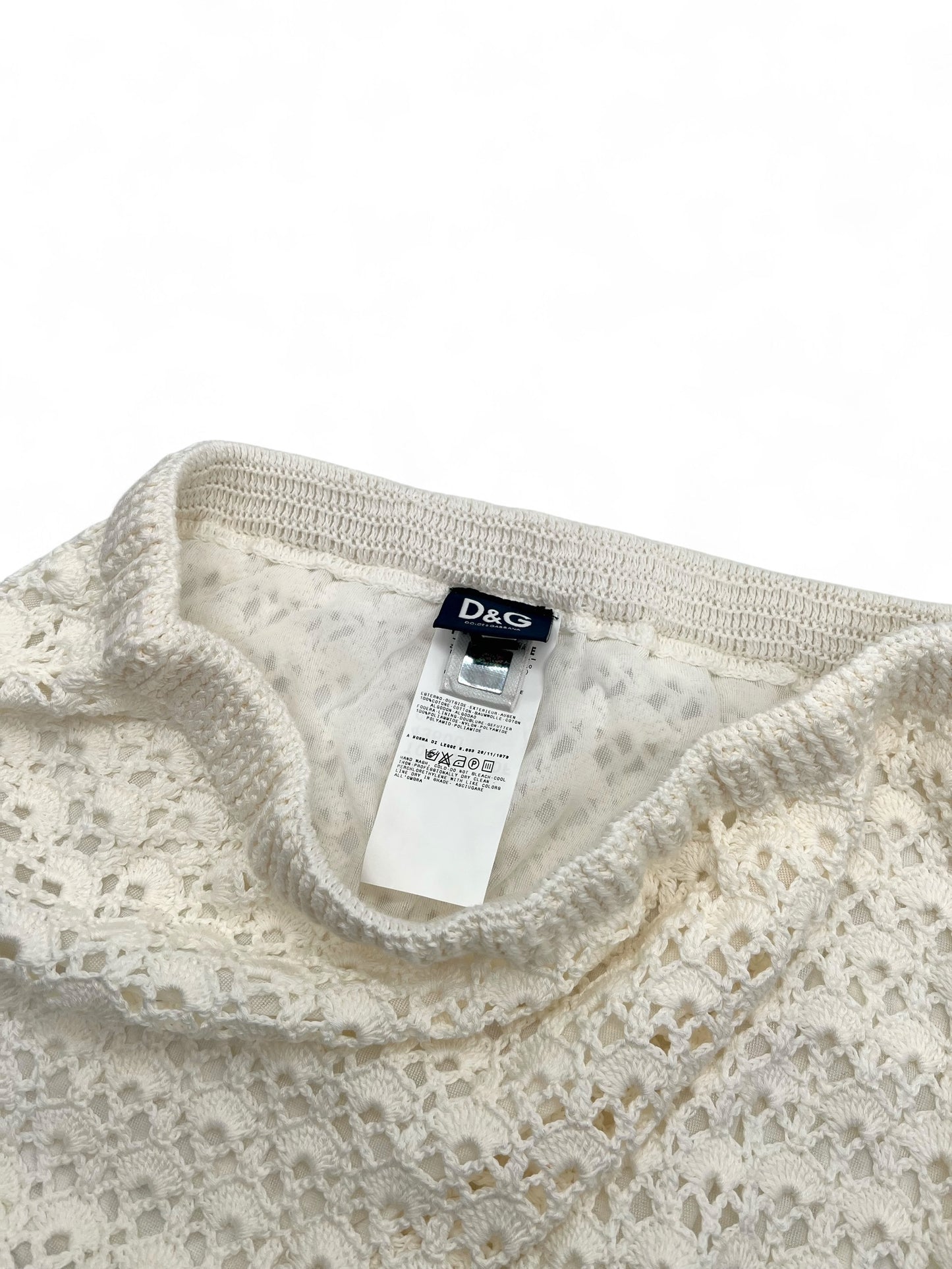 Dolce & Gabbana crochet set