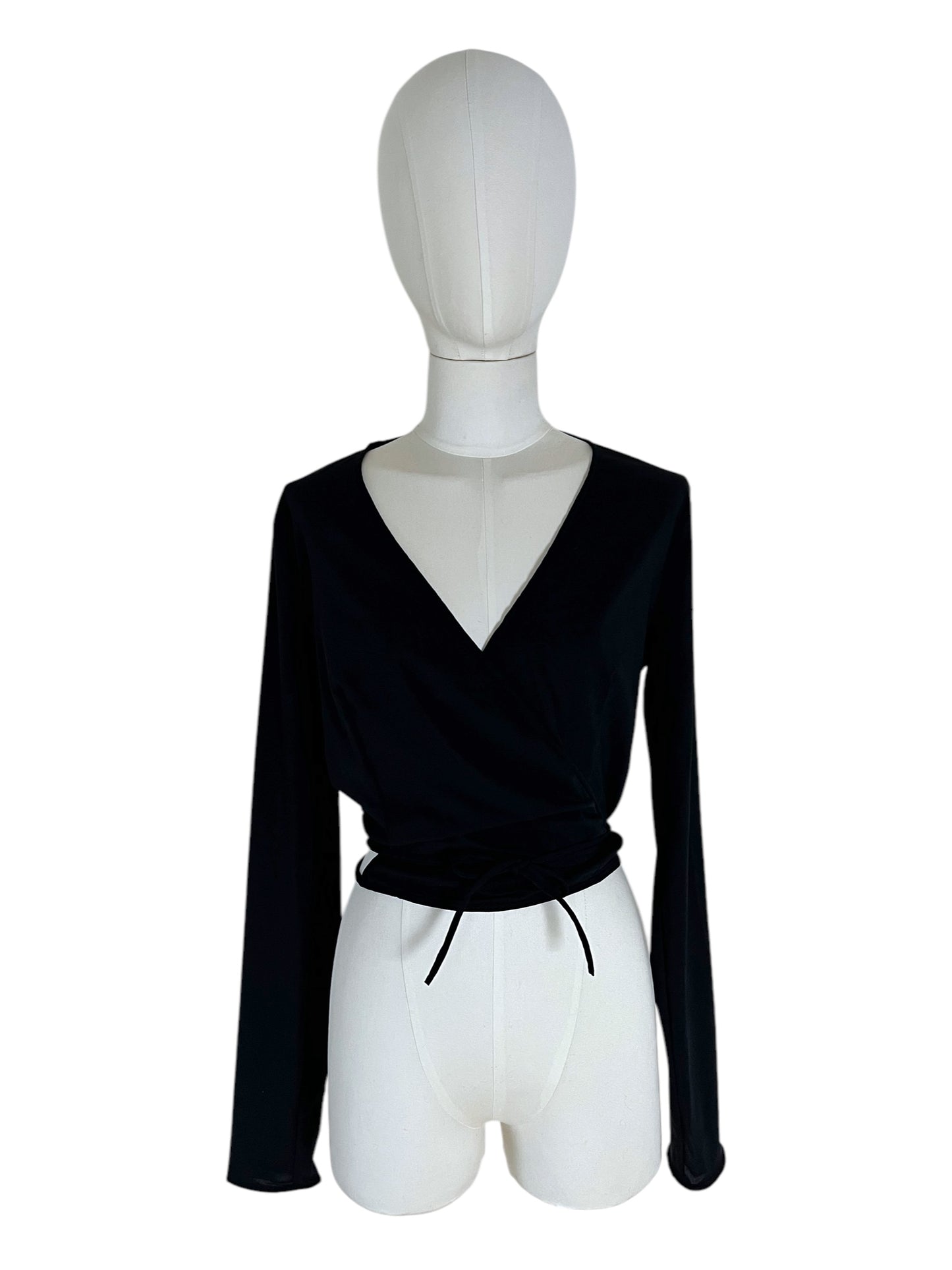 Dolce & Gabbana black cropped heart warmer