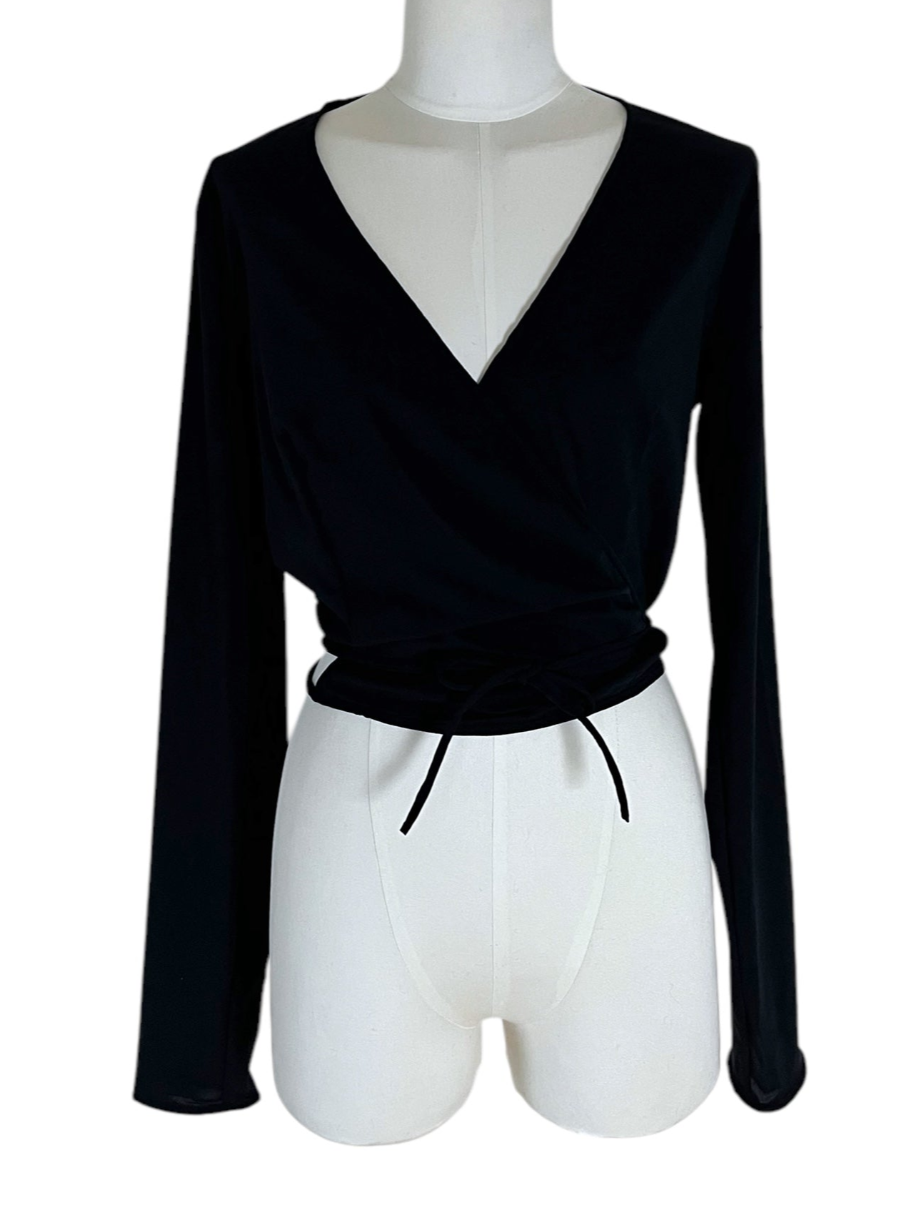Dolce & Gabbana black cropped heart warmer
