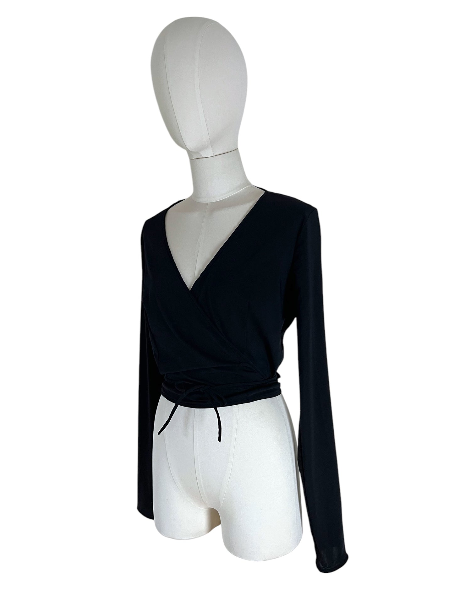 Dolce & Gabbana black cropped heart warmer
