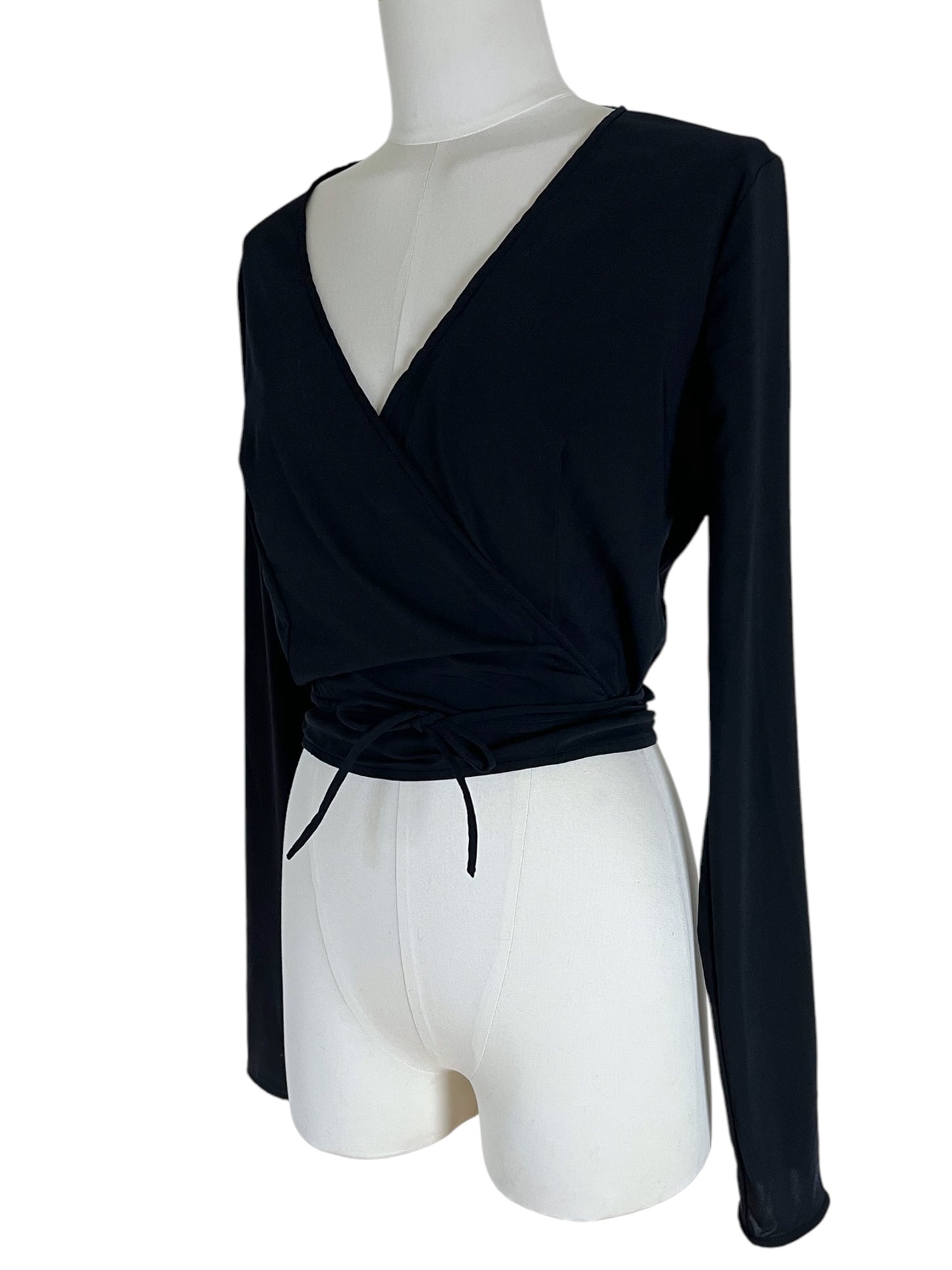 Dolce & Gabbana black cropped heart warmer