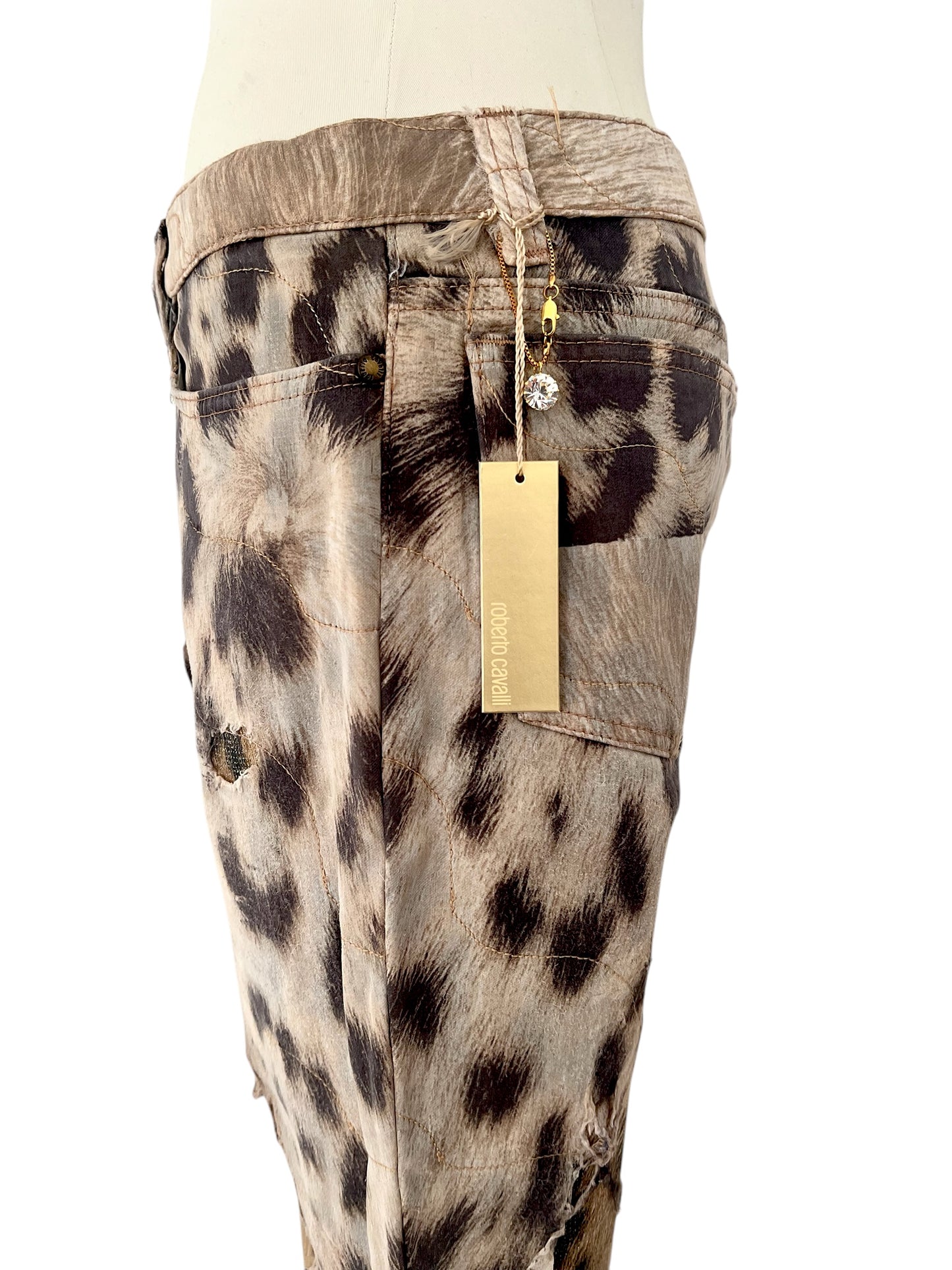 Roberto Cavalli Leopard pant