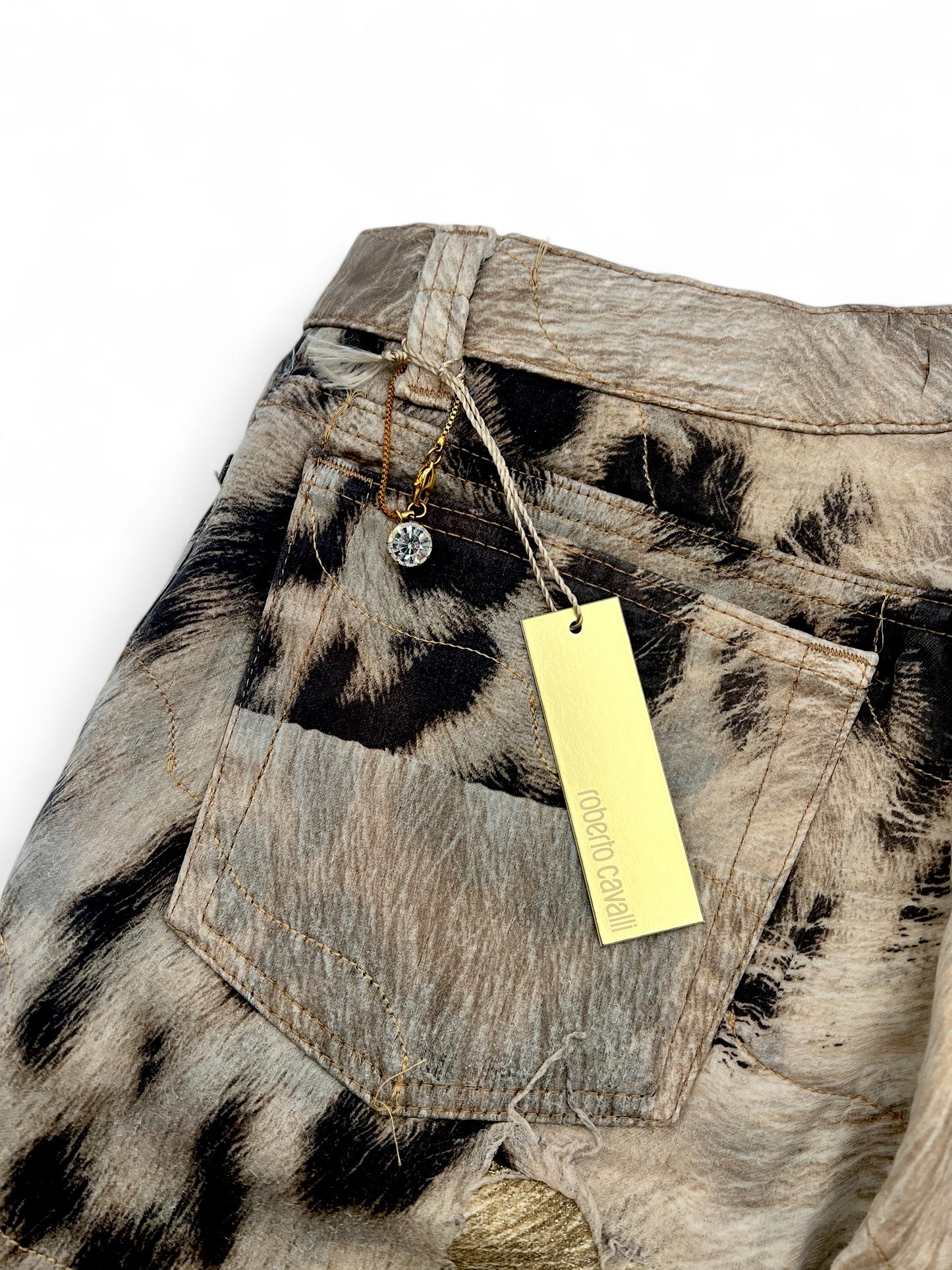 Roberto Cavalli Leopard pant