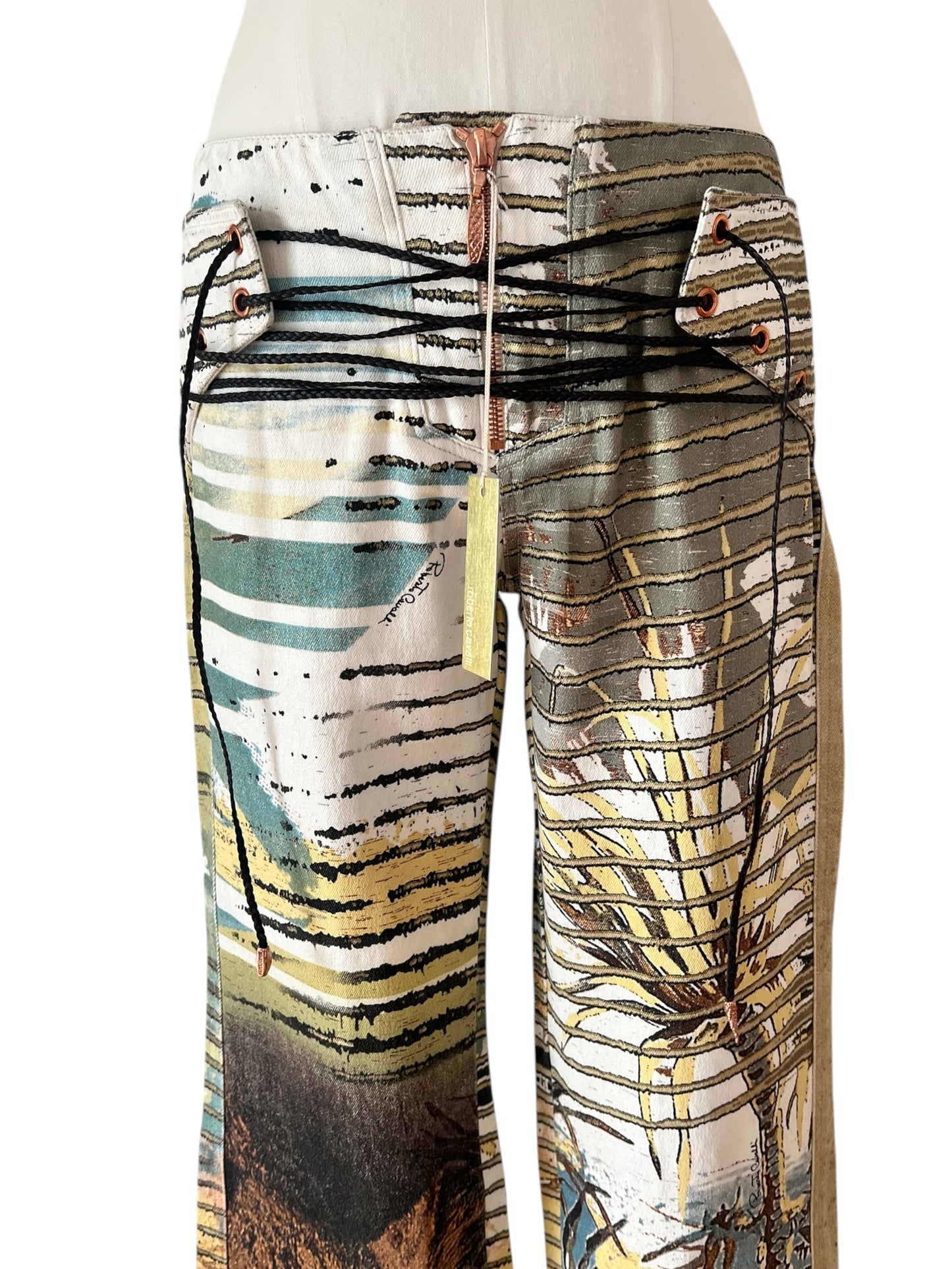 Roberto Cavalli jungle pants