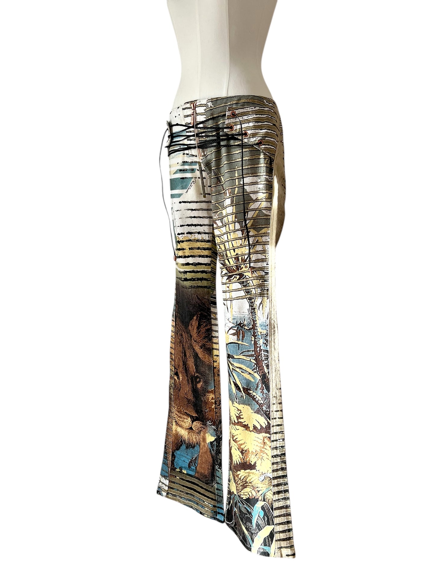 Roberto Cavalli jungle pants