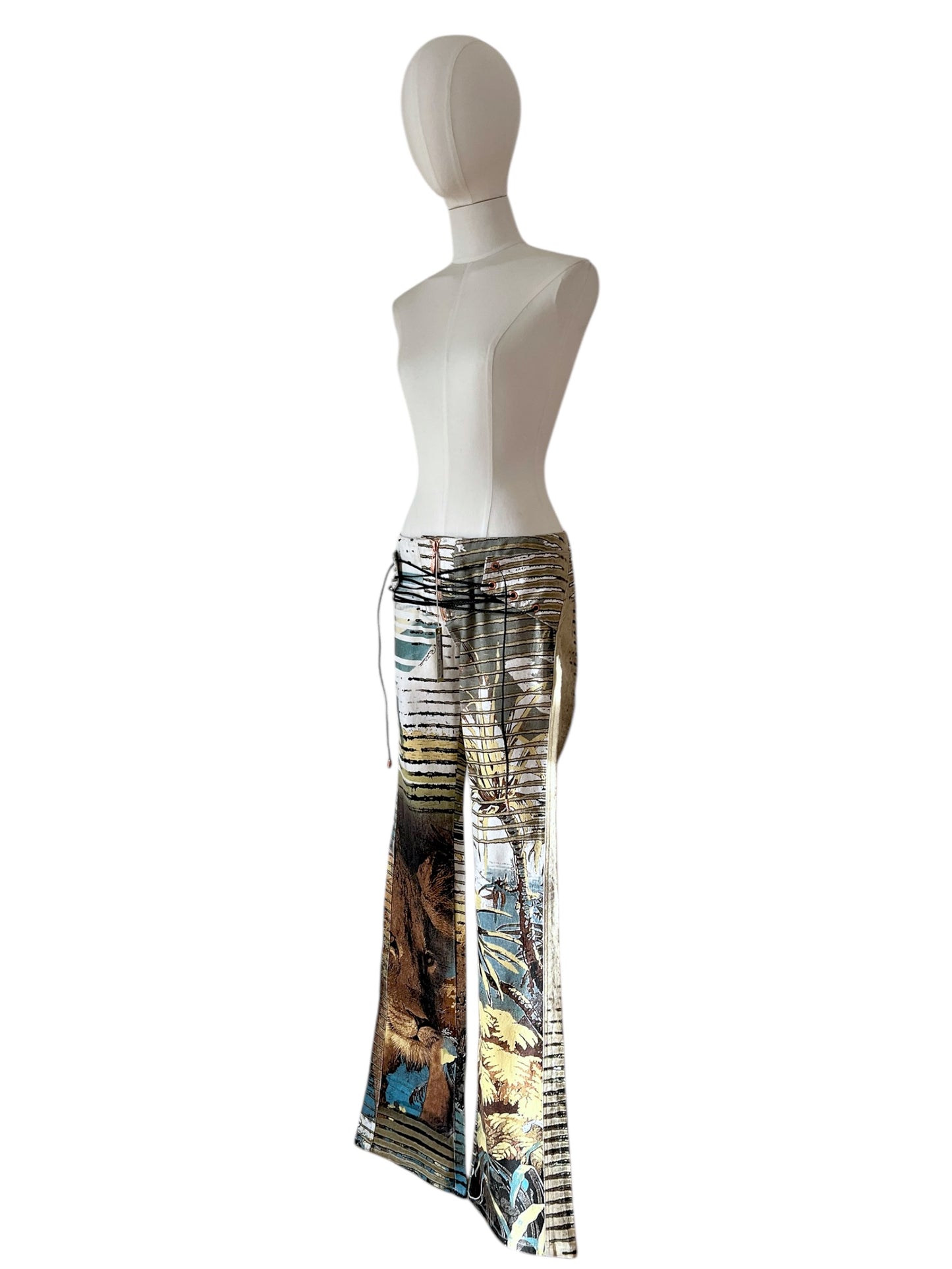 Roberto Cavalli jungle pants