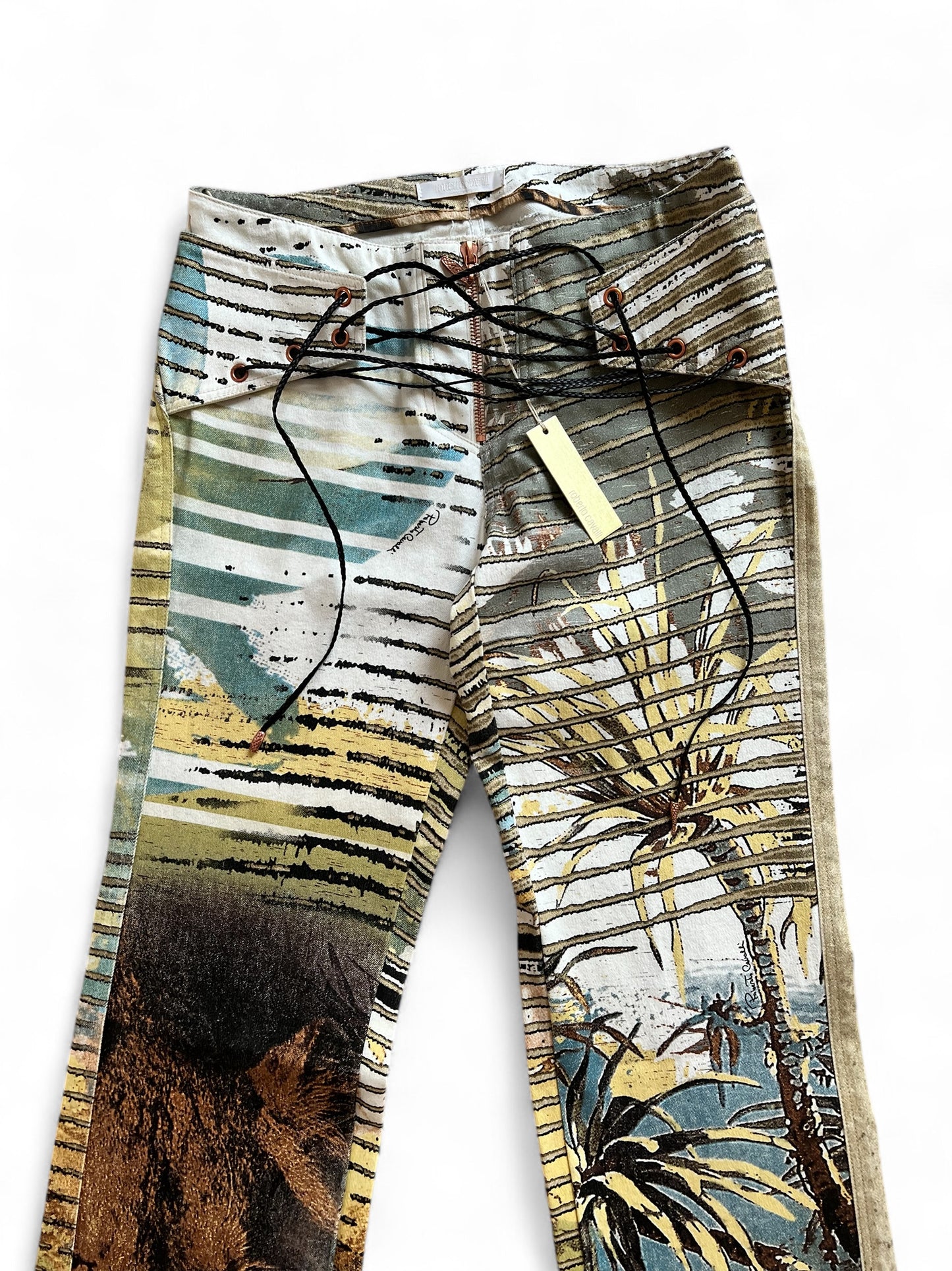 Roberto Cavalli jungle pants