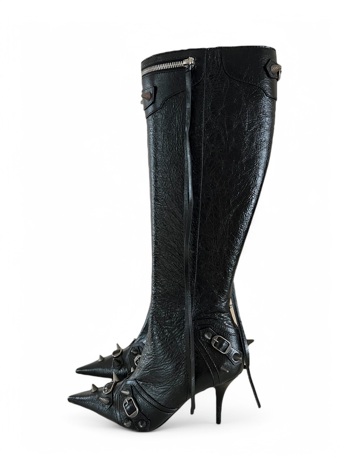 Balenciaga Le Cagole black boots