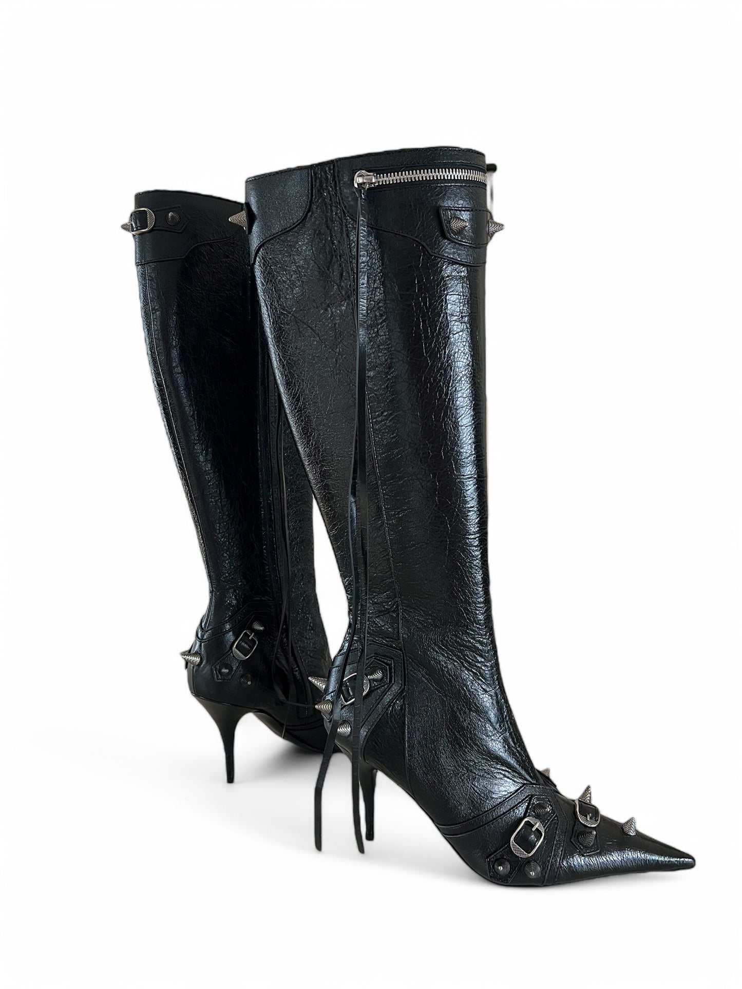 Balenciaga Le Cagole black boots