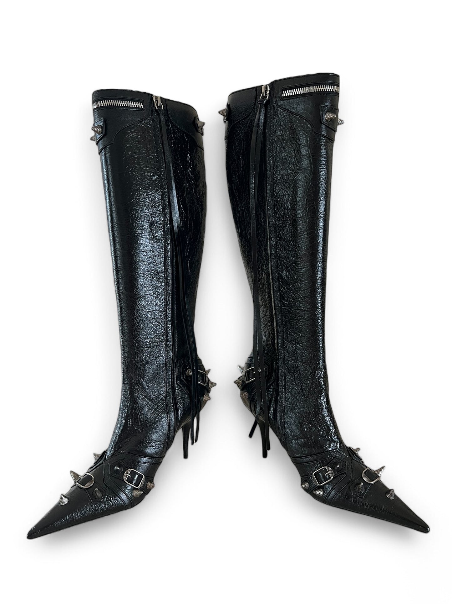 Balenciaga Le Cagole black boots