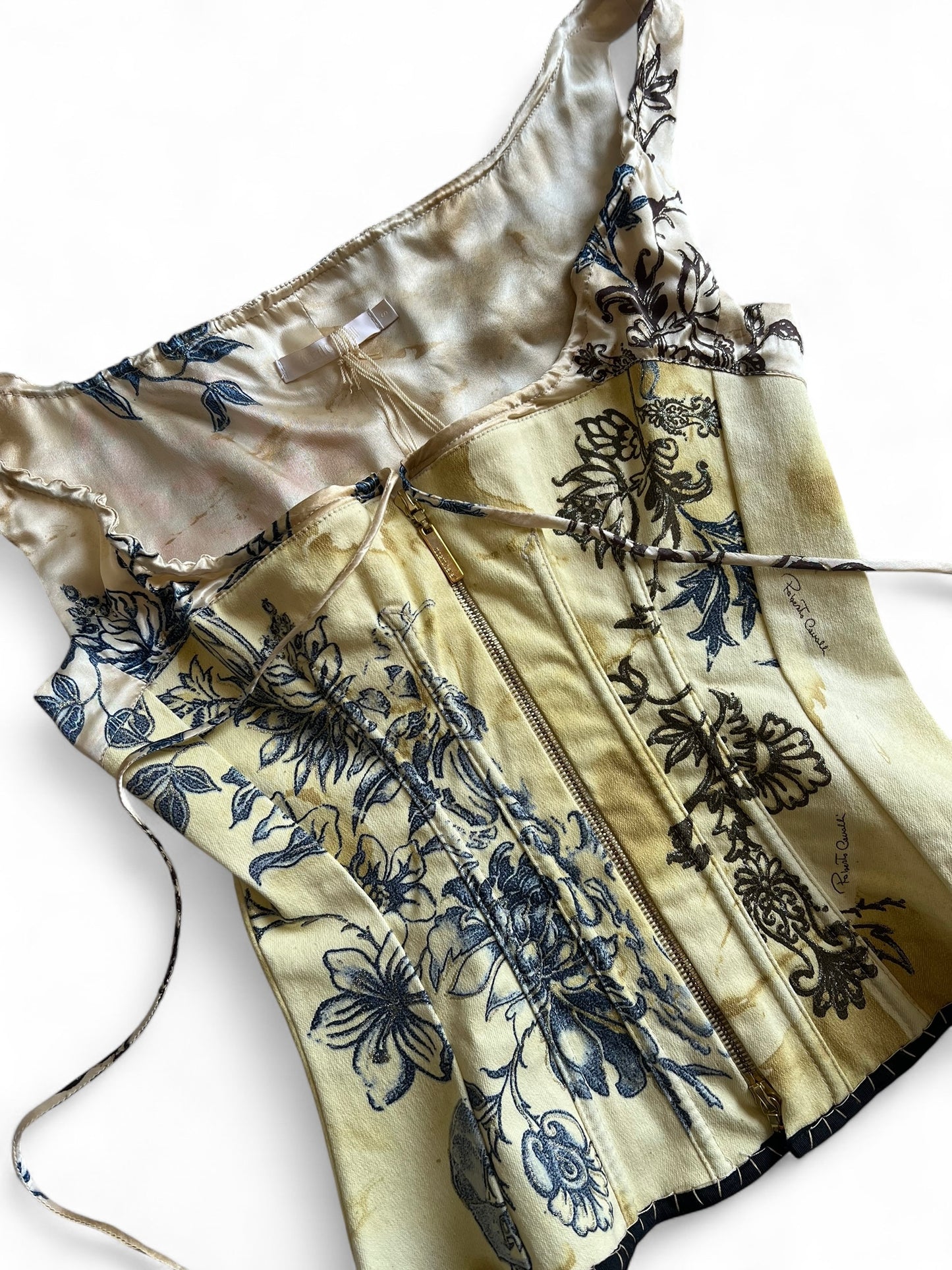 Roberto Cavalli S/S 2003 Bustier Corset