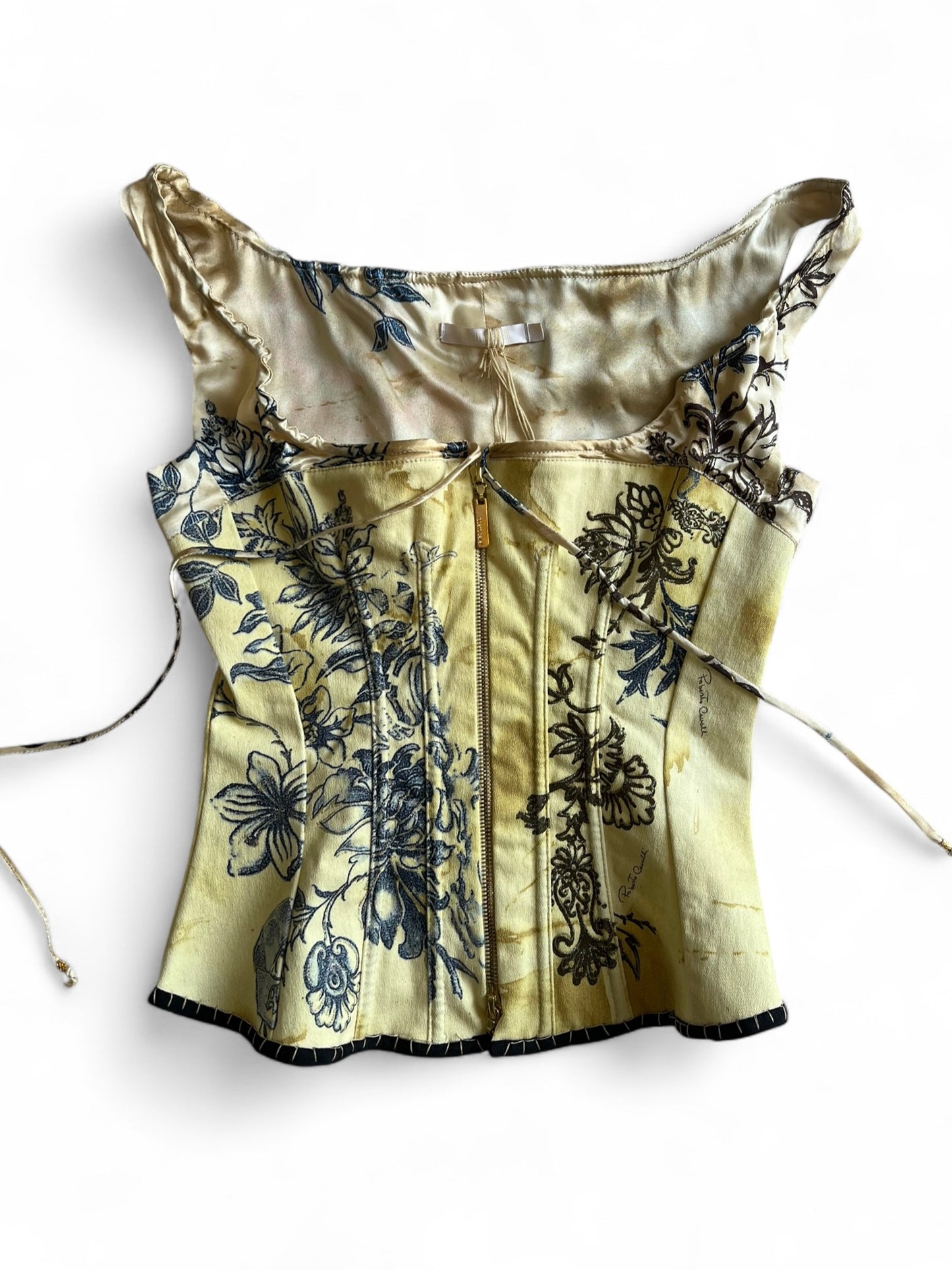 Roberto Cavalli S/S 2003 Bustier Corset