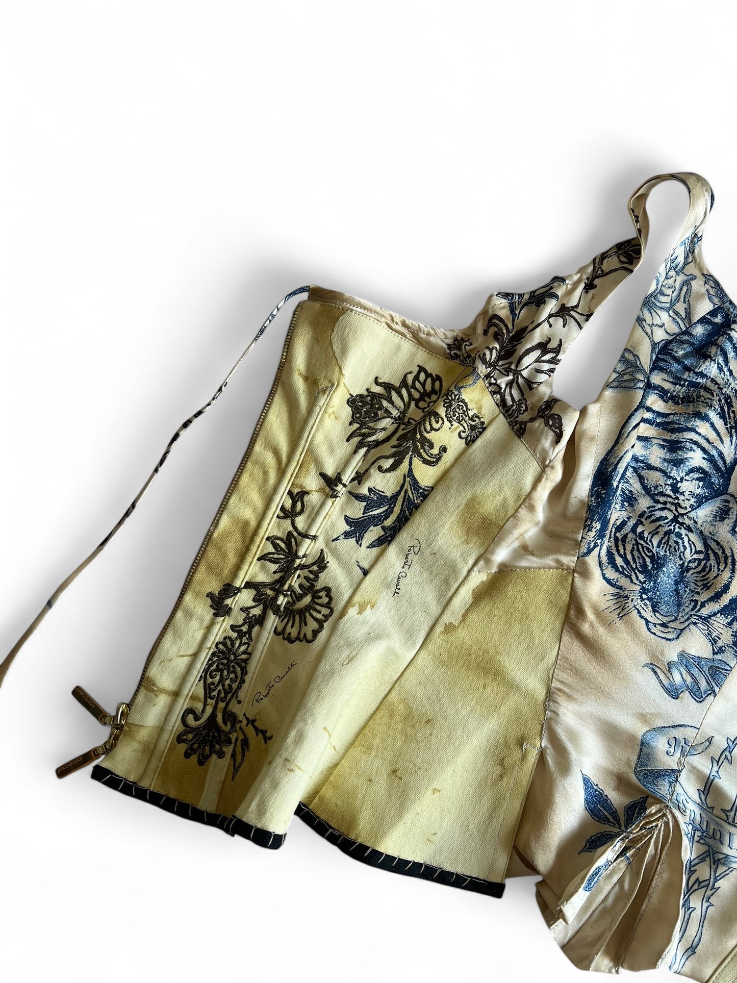 Roberto Cavalli S/S 2003 Bustier Corset