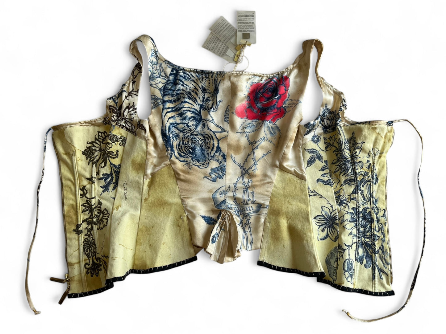 Roberto Cavalli S/S 2003 Bustier Corset