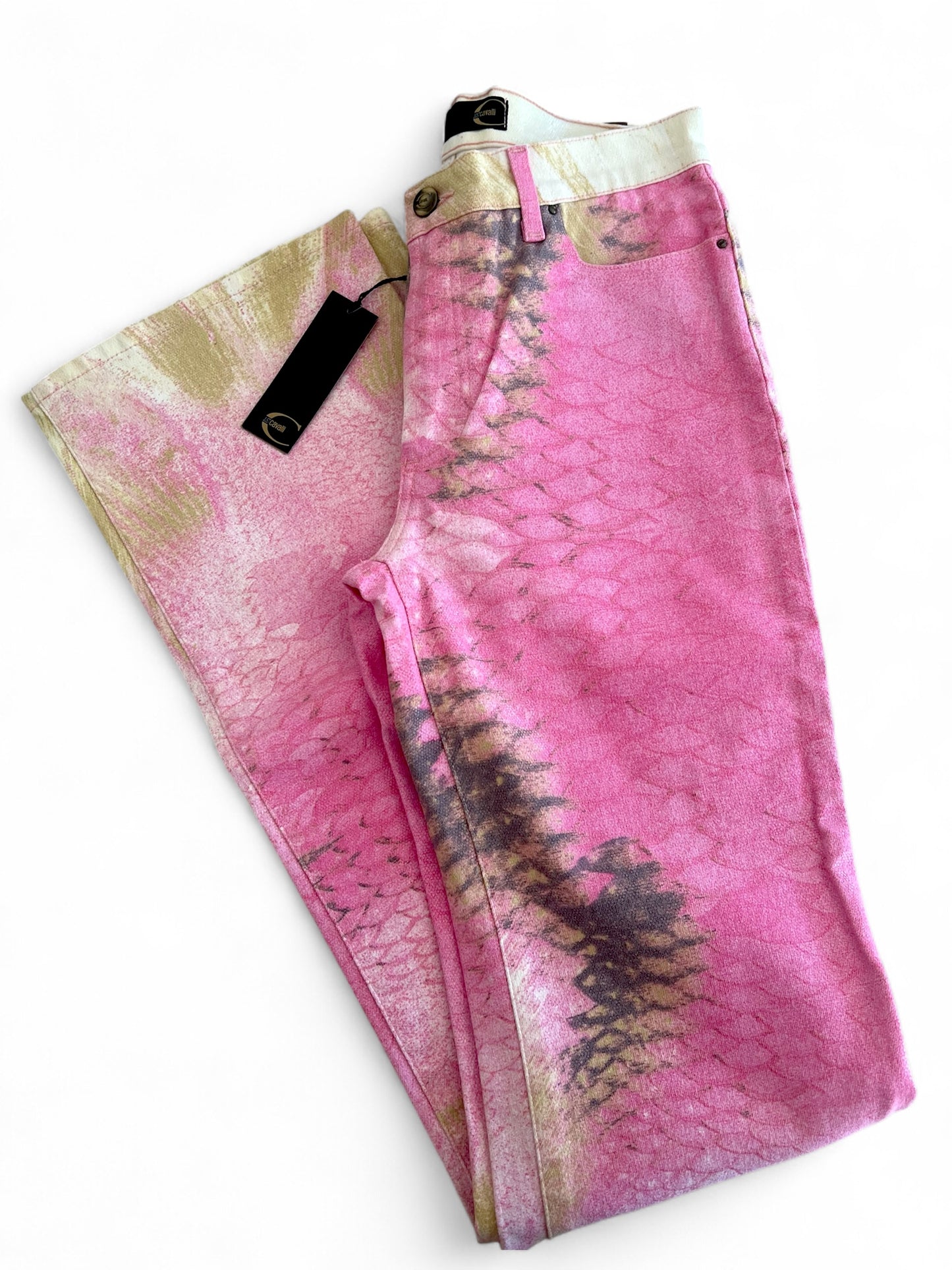 Just Cavalli pink pants