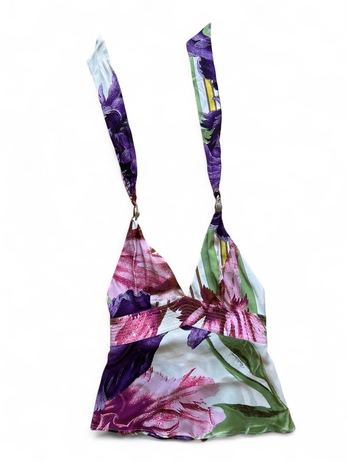 Roberto Cavalli multicolor printed top