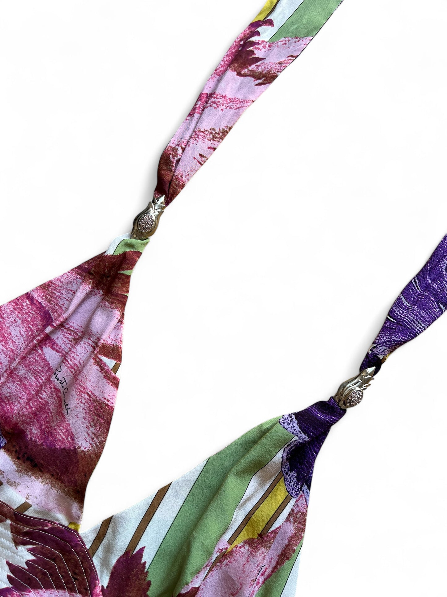 Roberto Cavalli multicolor printed top