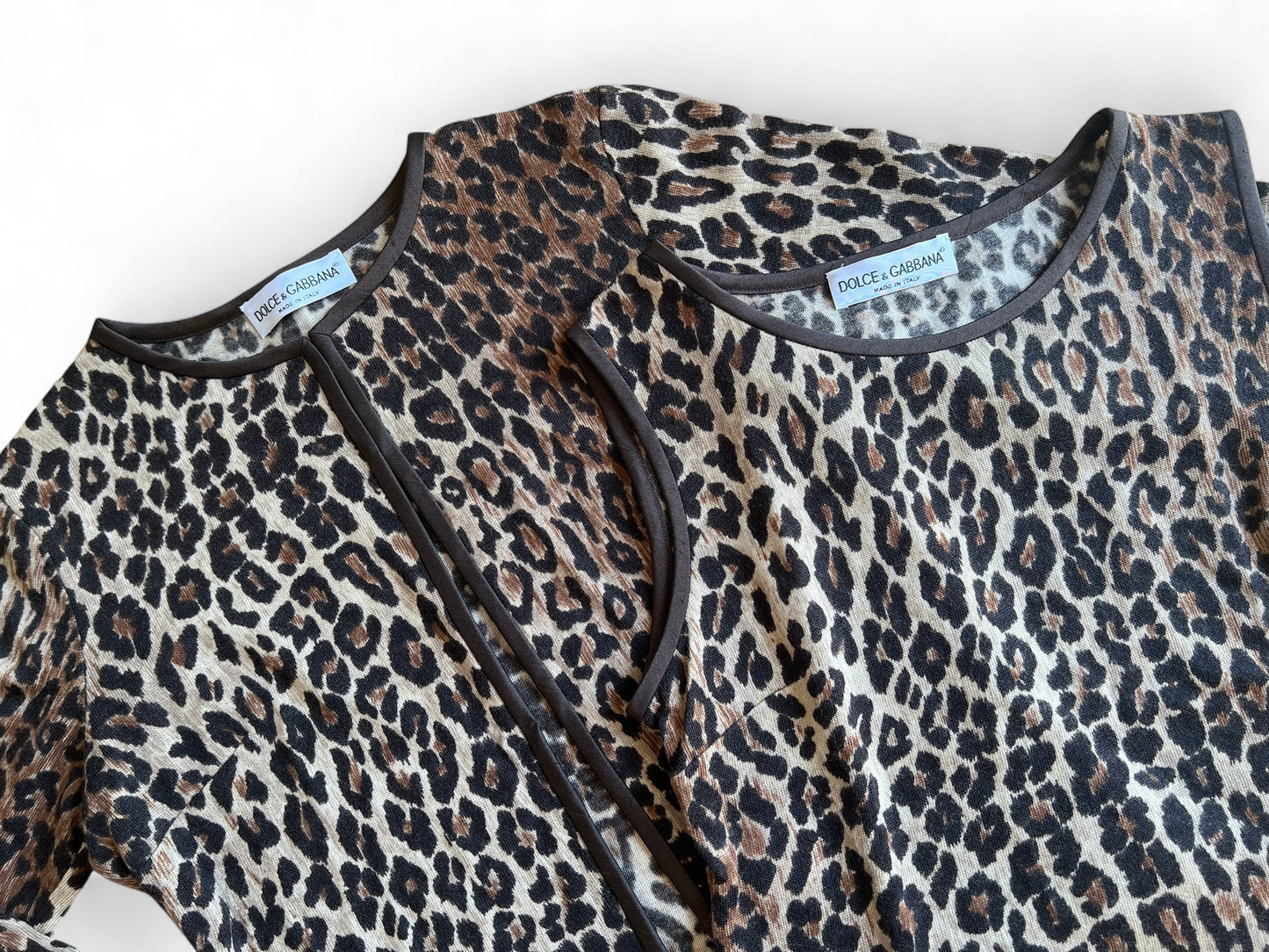 Dolce & Gabbana wool cardigan set