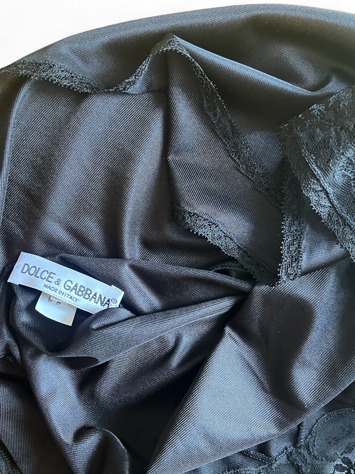 Dolce & Gabbana slip dress set