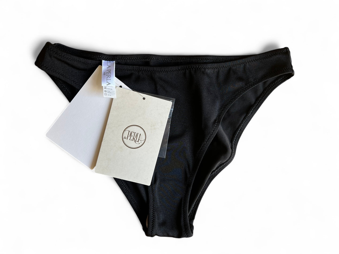 La Perla triangle bikini with embroidery