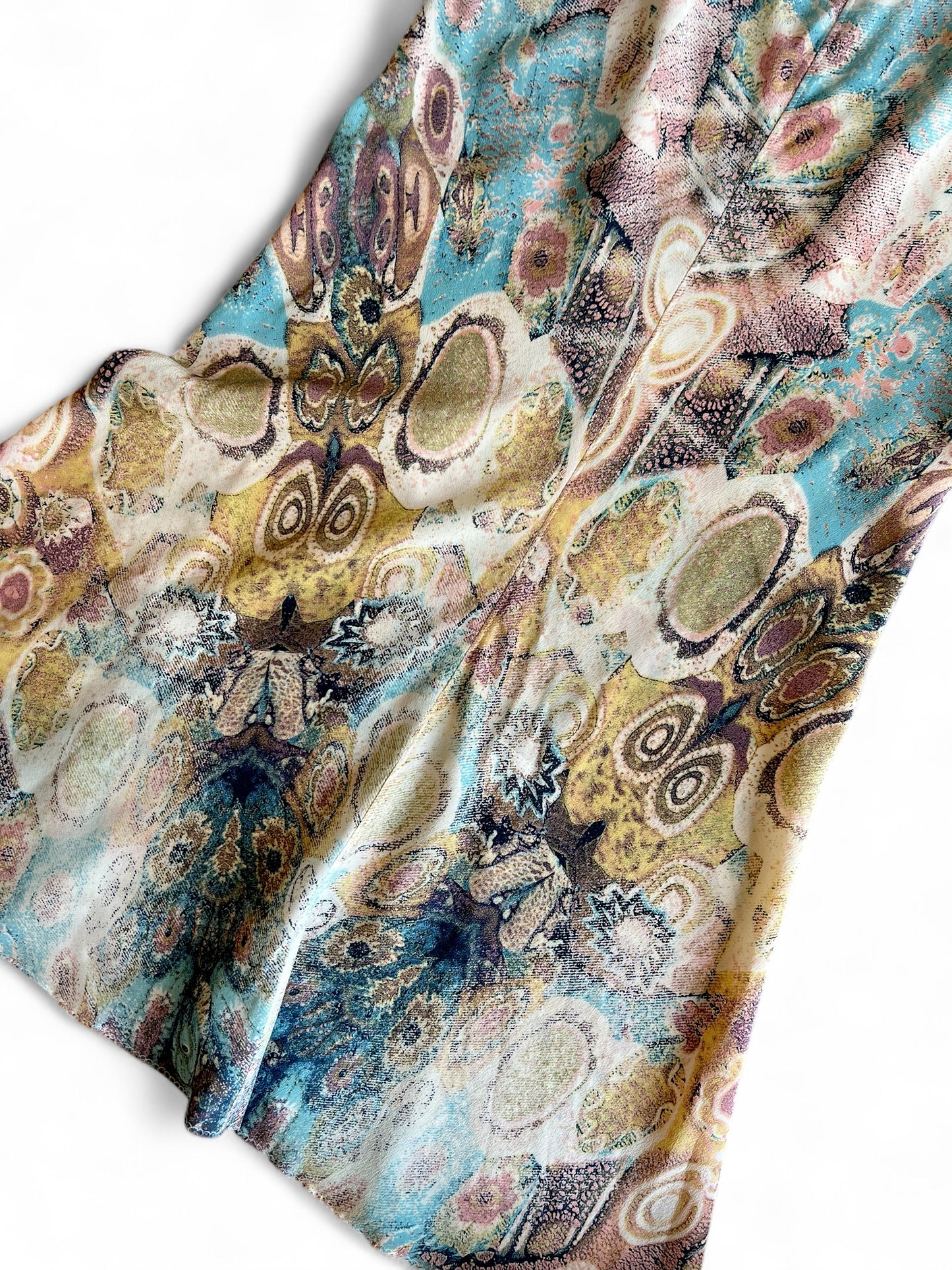 Roberto Cavalli vintage printed silk dress