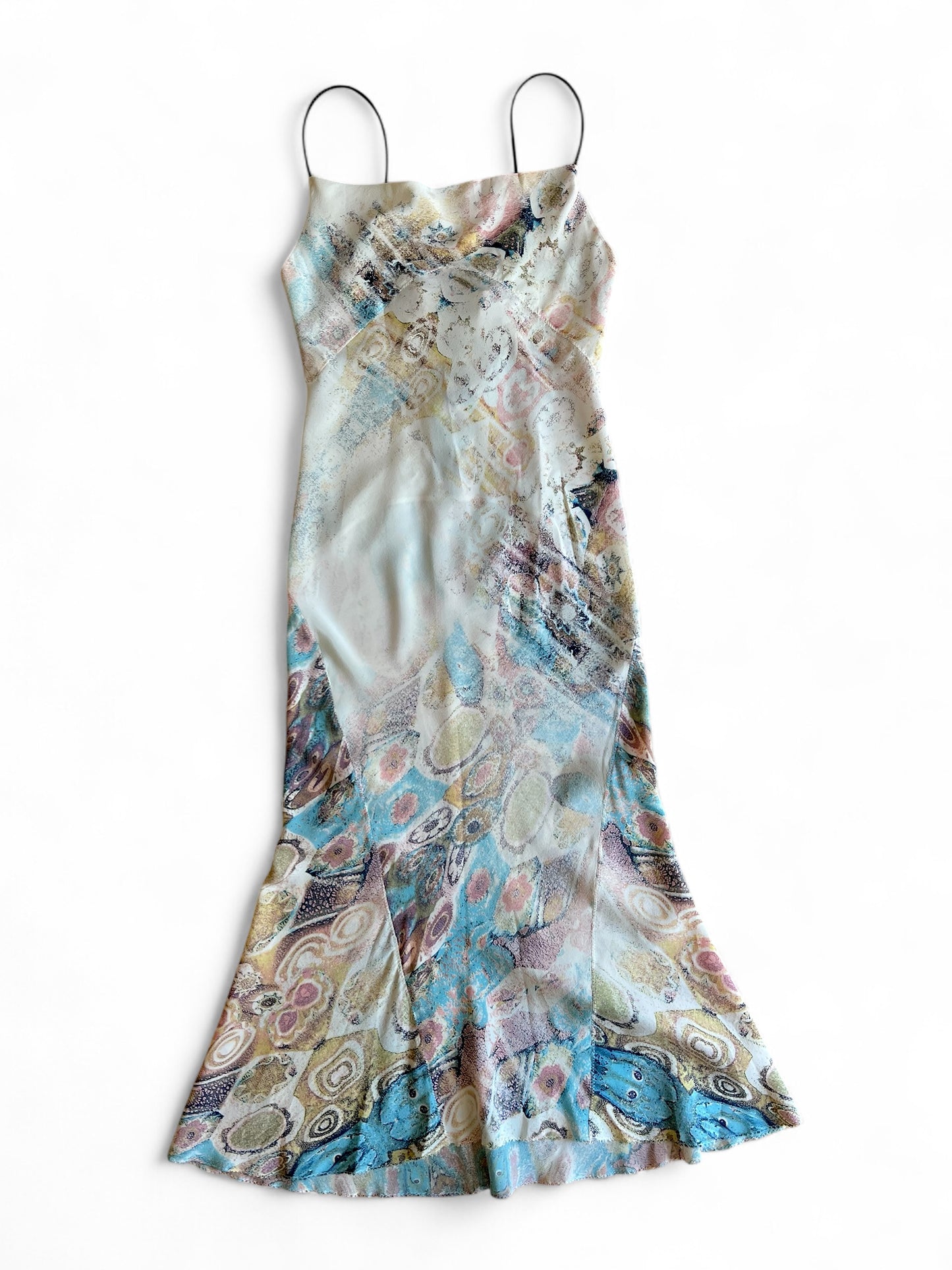 Roberto Cavalli vintage printed silk dress