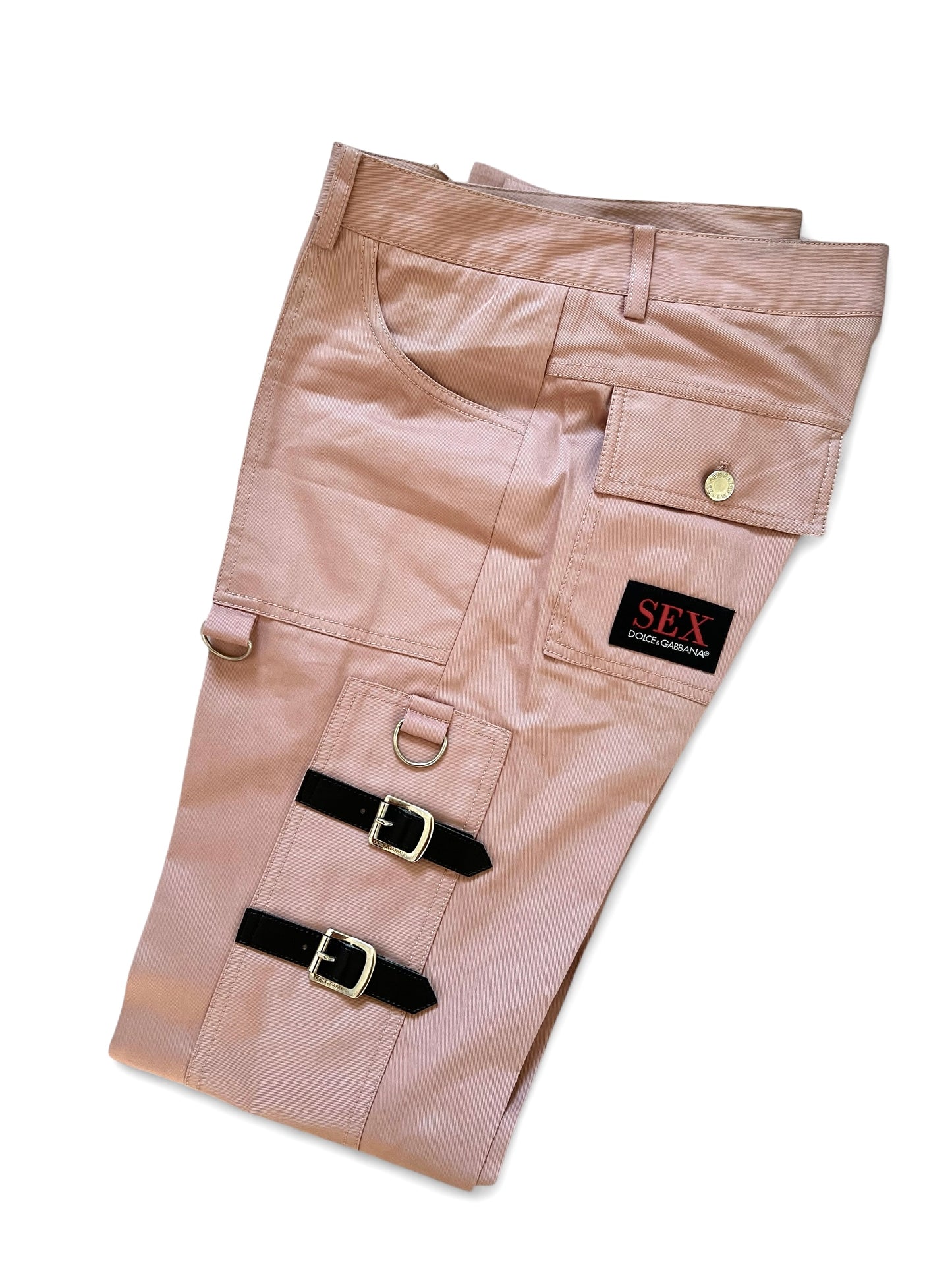 Dolce & GabbanaPink Bondage Pants – "Sex" SS 2003 Collection