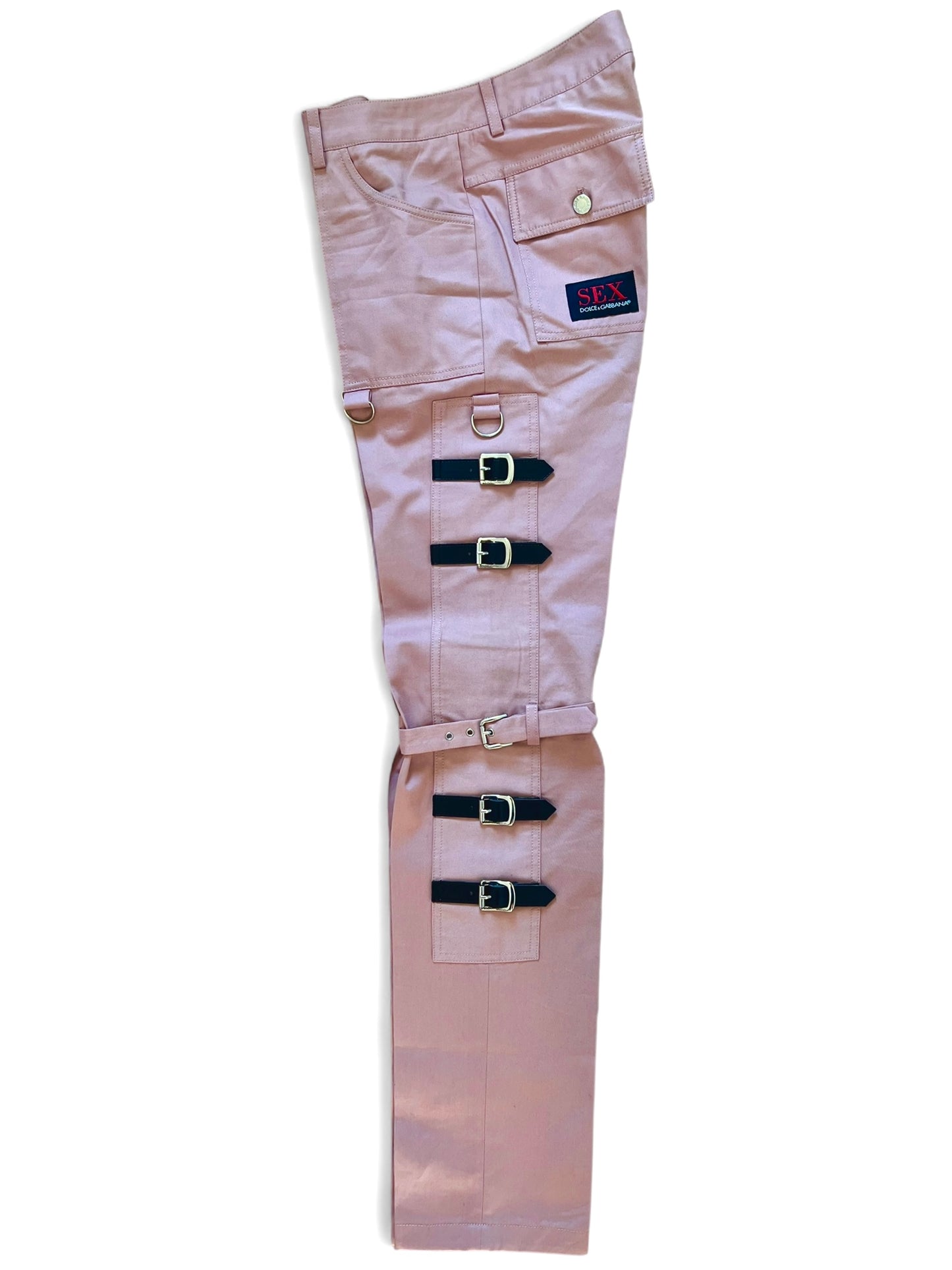 Dolce & GabbanaPink Bondage Pants – "Sex" SS 2003 Collection