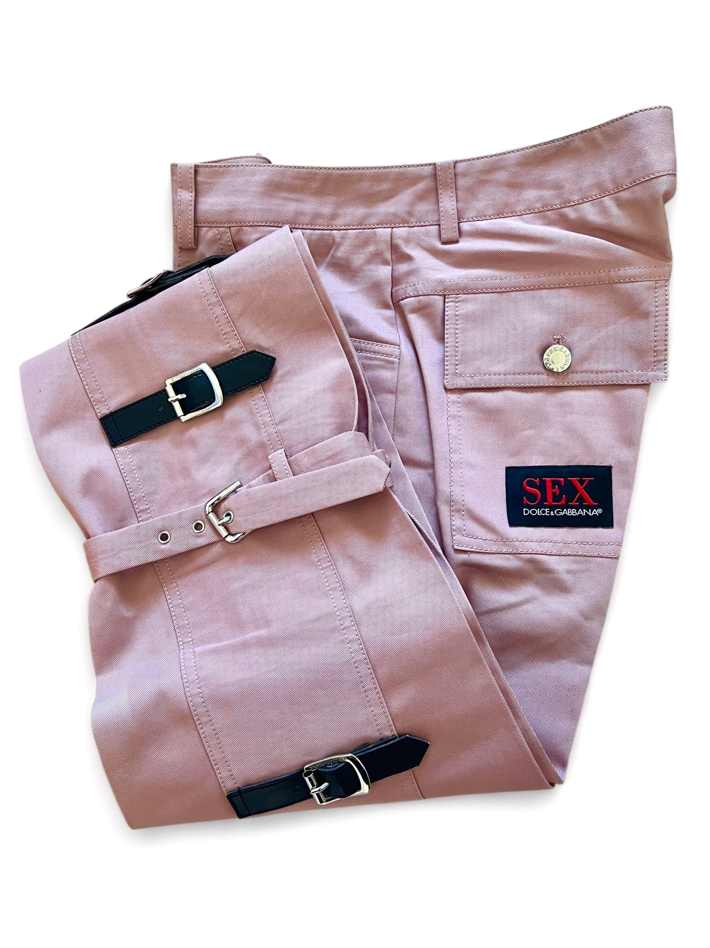Dolce & GabbanaPink Bondage Pants – "Sex" SS 2003 Collection