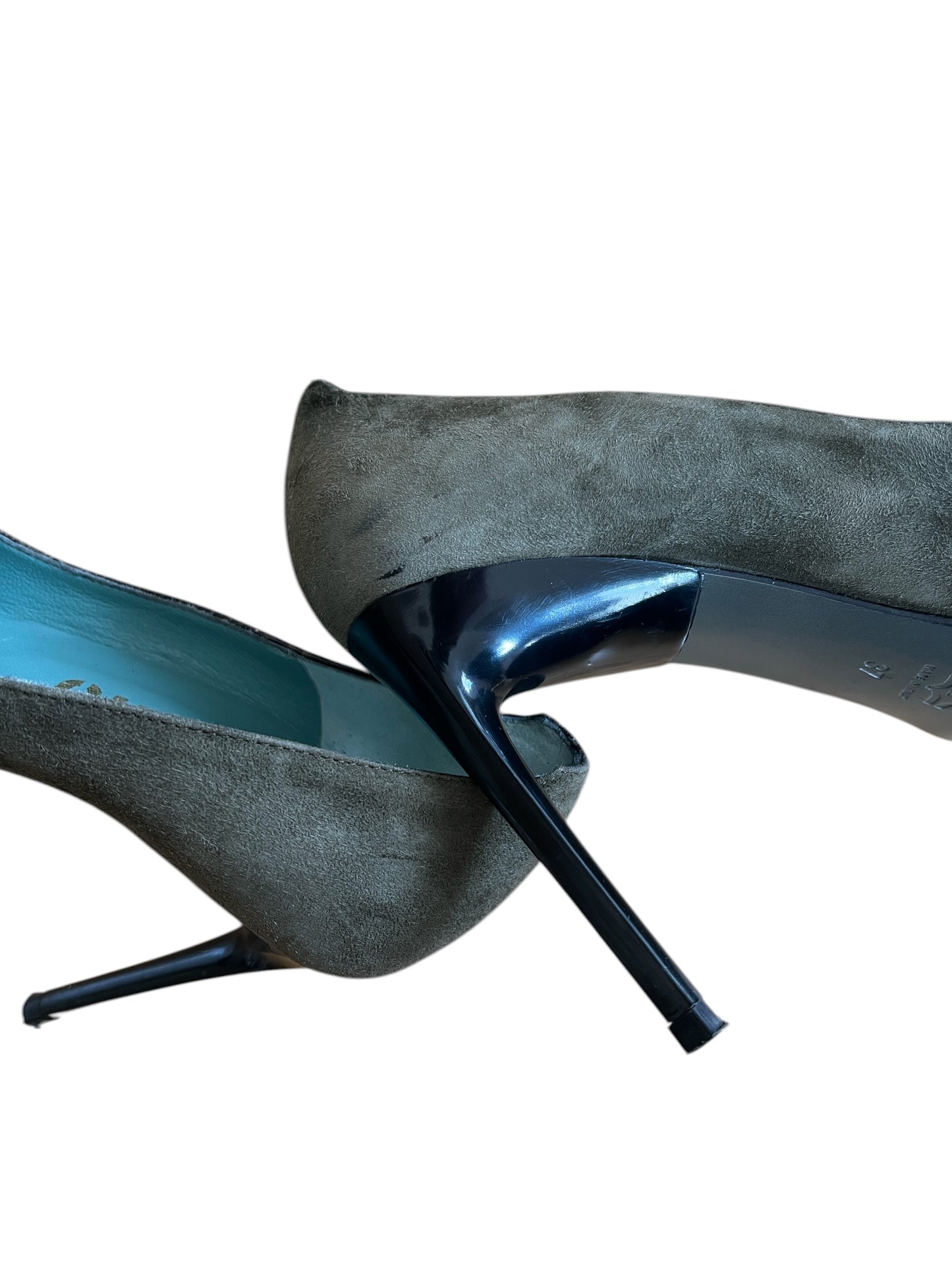 Miu Miu 90s Leather & Suede Pumps