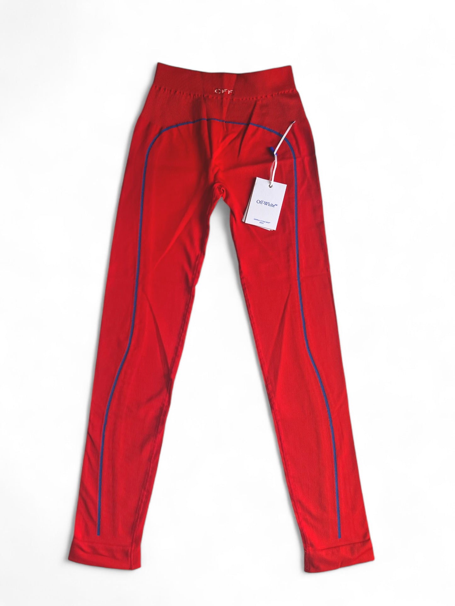 Off-White red seamless sporty set