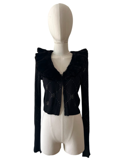 Blumarine black cardigan