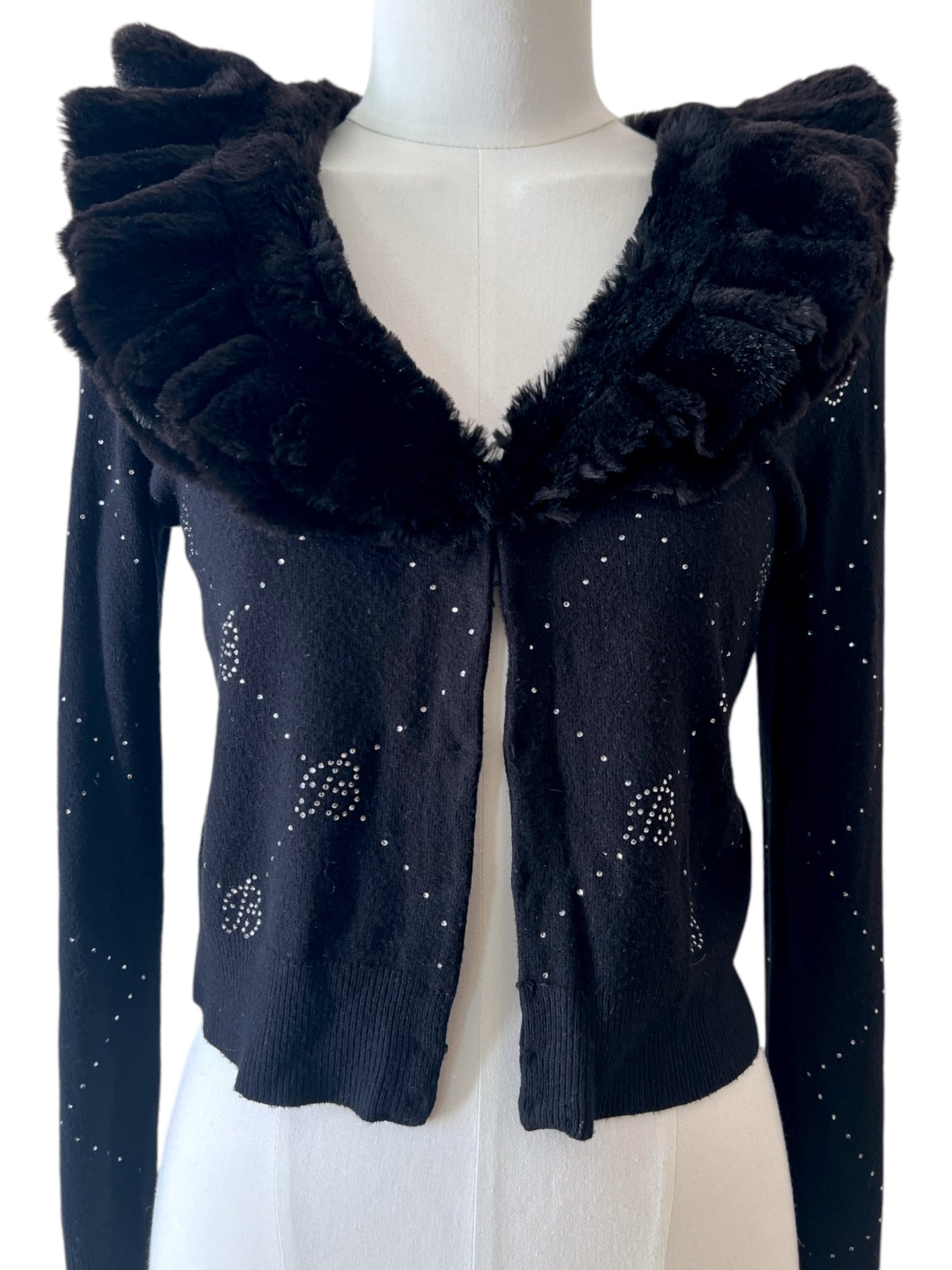 Blumarine black cardigan