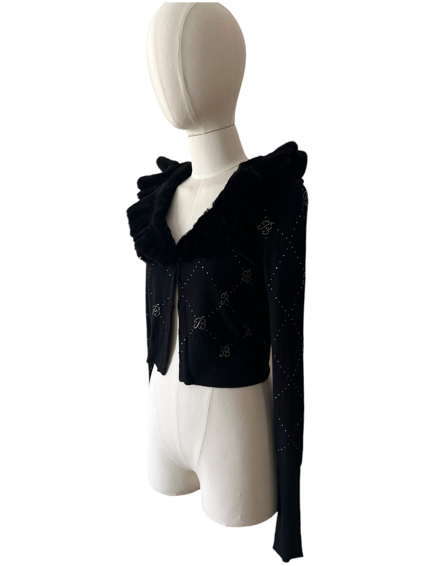 Blumarine black cardigan