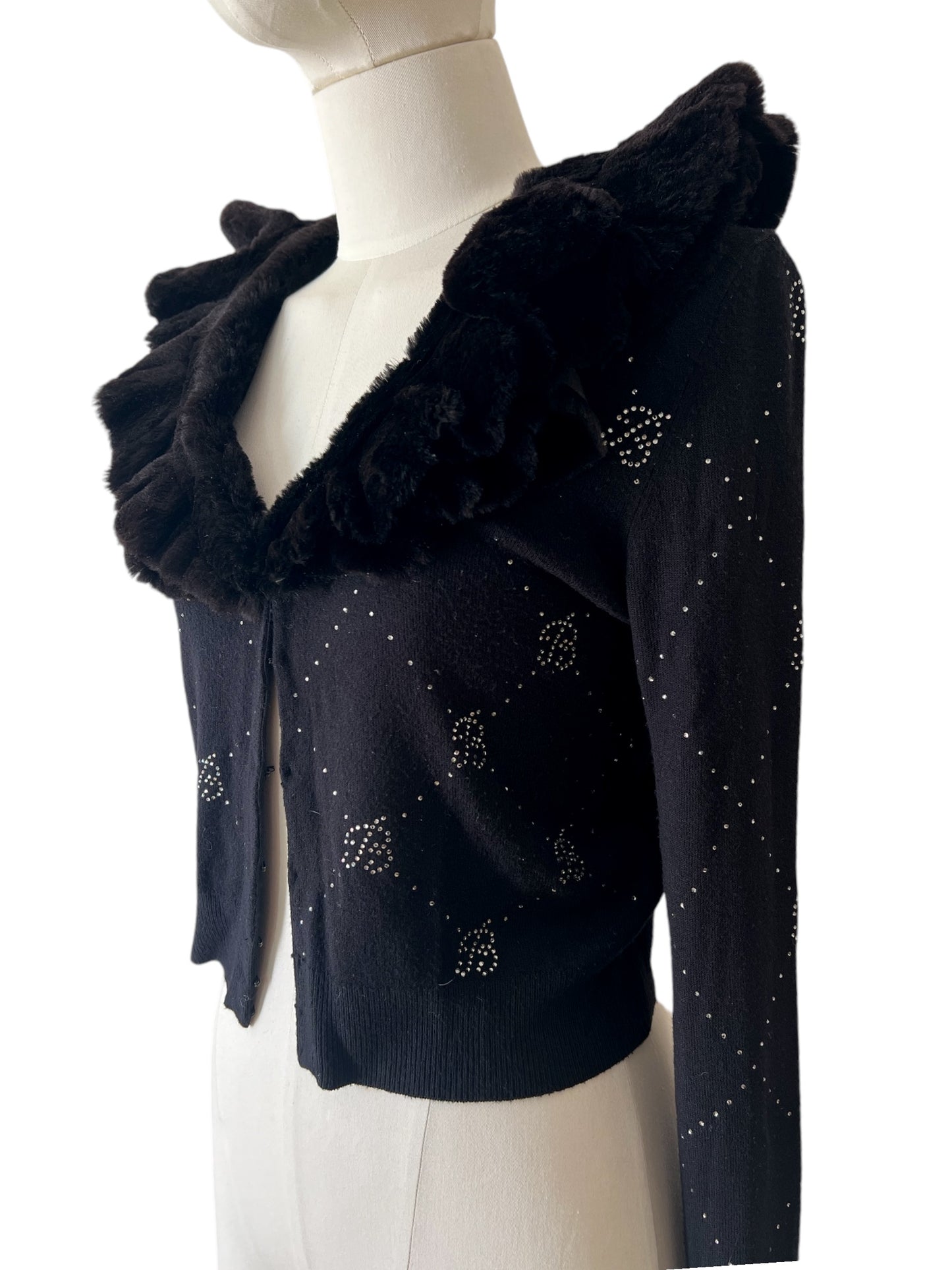 Blumarine black cardigan