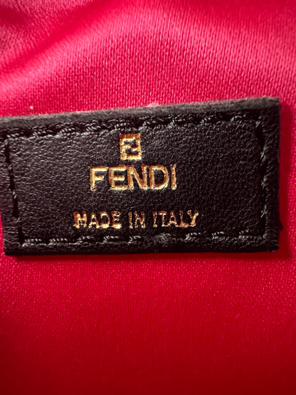 Fendi black mini shoulder bag