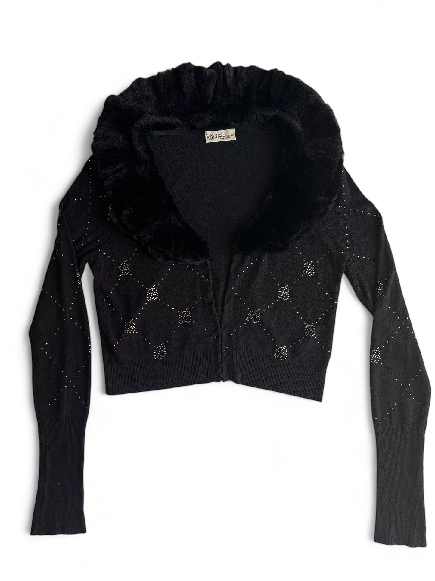 Blumarine black cardigan