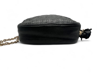 Fendi black mini shoulder bag