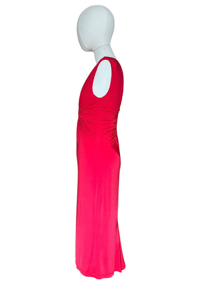 Roberto Cavalli midi viscose dress