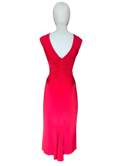 Roberto Cavalli midi viscose dress