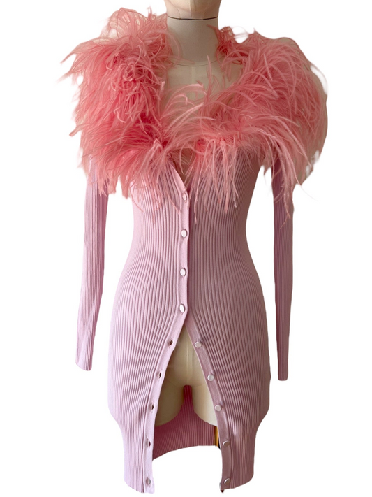 Blumarine pink cardigan