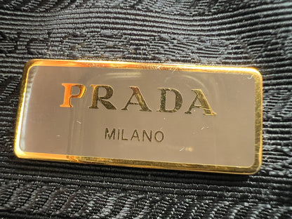 Prada Phoenix grey leather crossbody bag