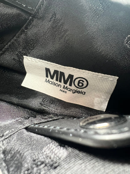 MM6 black japanese leather bag