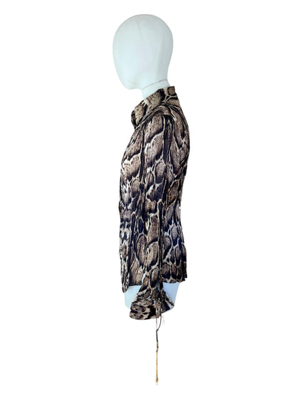 Roberto Cavalli printed silk shirt