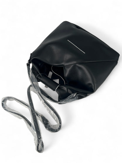 MM6 black japanese leather bag