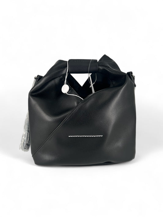 MM6 black japanese leather bag