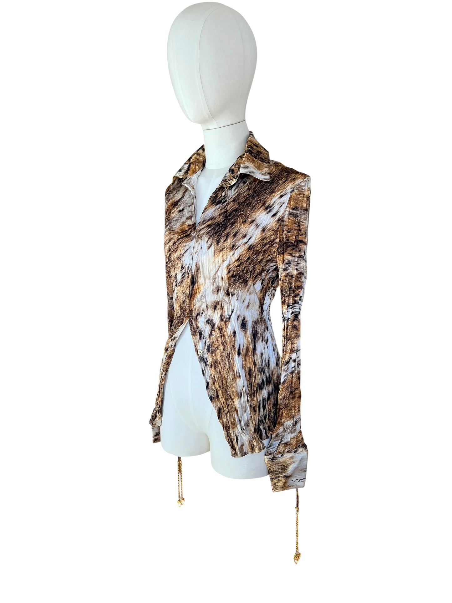 Roberto Cavalli printed silk shirt