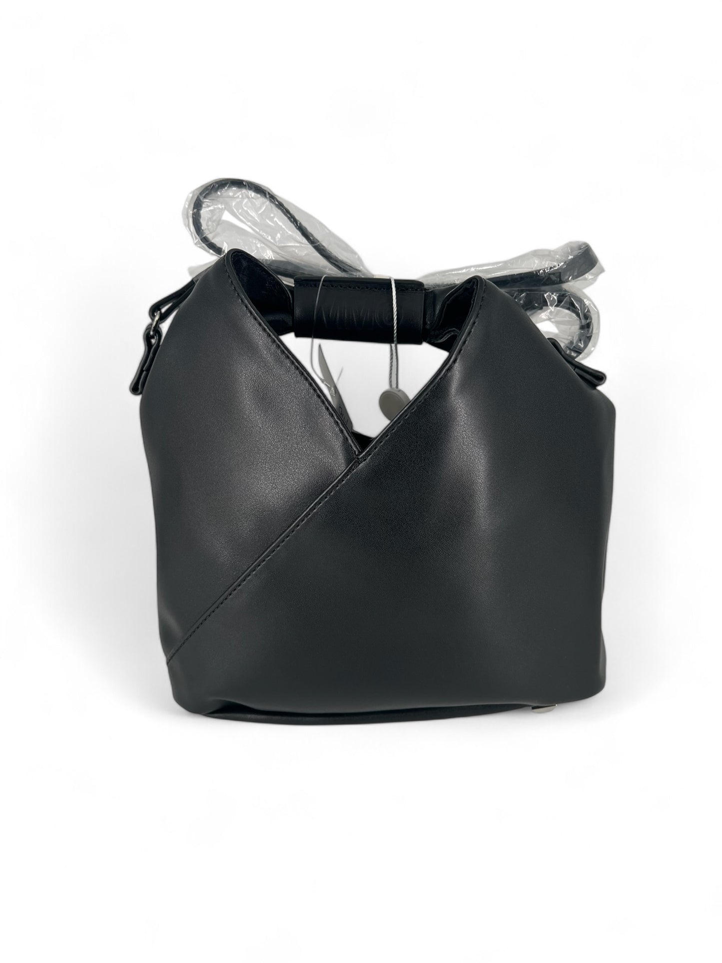 MM6 black japanese leather bag